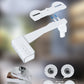 Hibbent Bidet Hibbent Bidet Attachment for Toilet, Non-Electric Dual Nozzle for Frontal & Rear Wash, Adjustable Water Pressure Control, Fresh Water Bidet Toilet Seat, Self Cleaning Water Sprayer, White