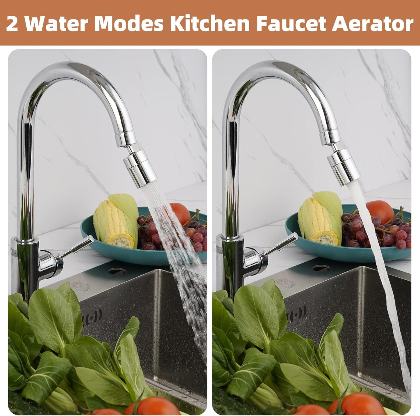Kitchen Faucets Sink Tap Water Aerator Tap Faucets For Bathroom - AquaBend™️