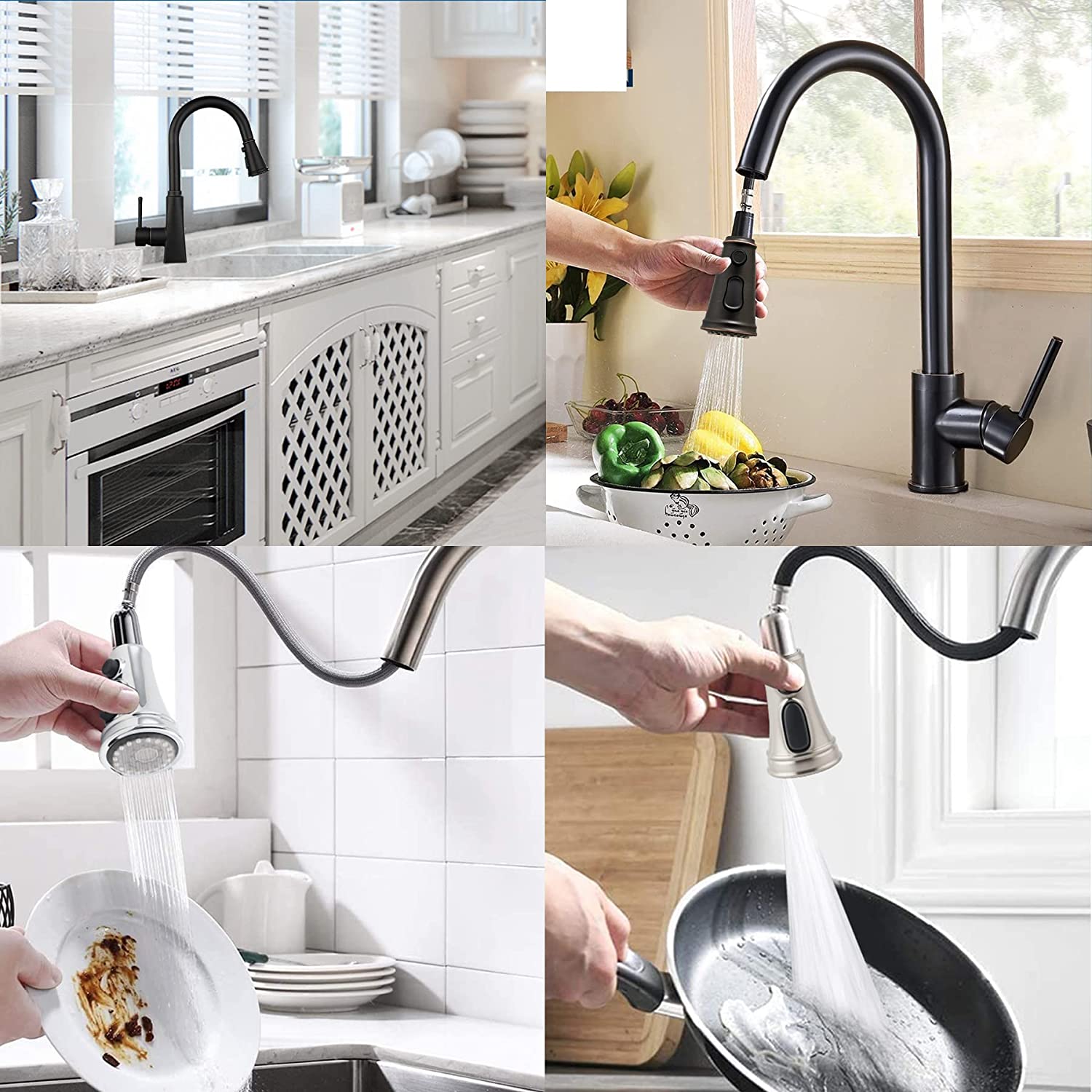 Updated] Gpmsign Universal Pressure Tap Nozzle Pull Down Kitchen Faucet  Sprayer